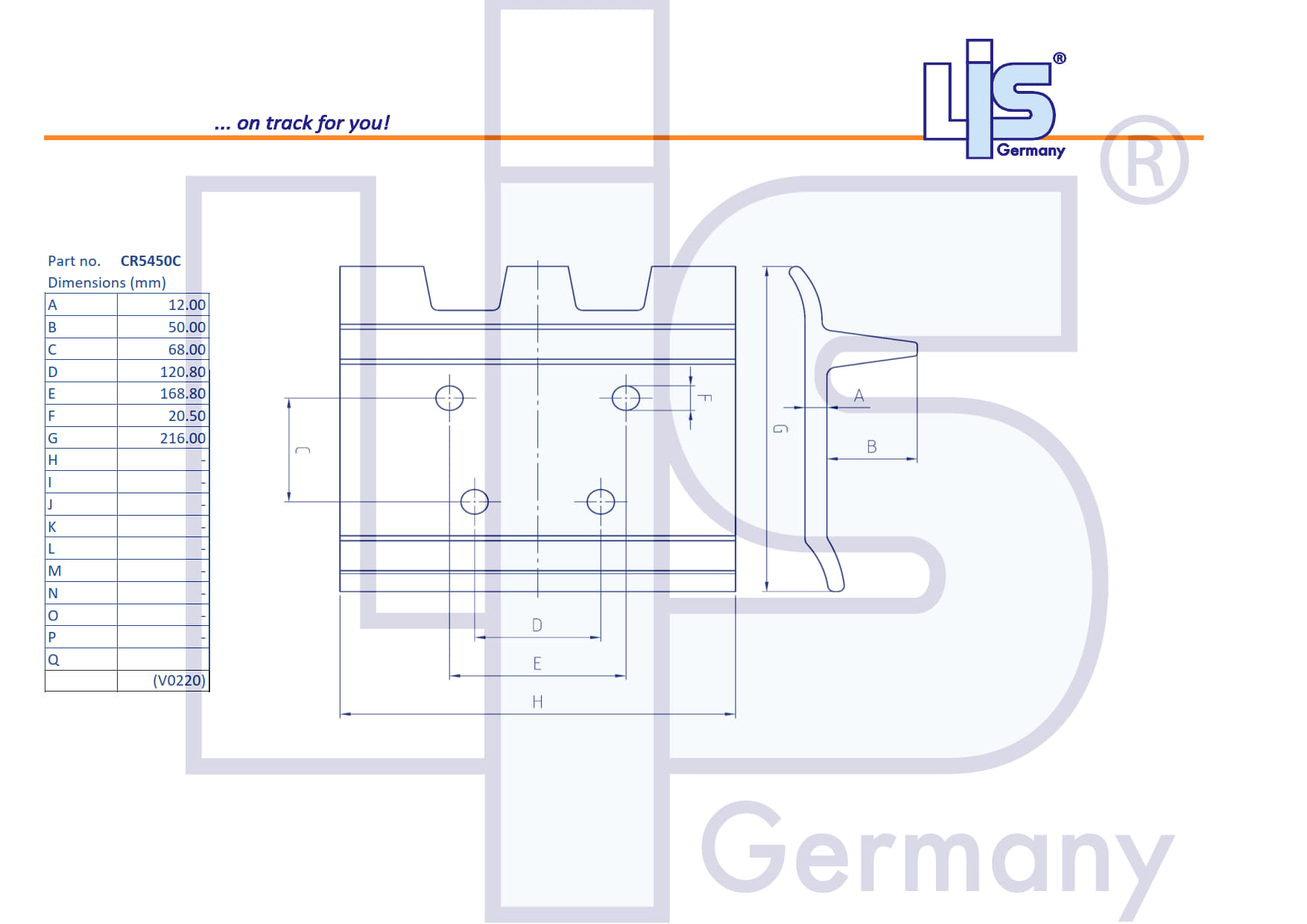 Single Grouser Shoe 610/12,5mm