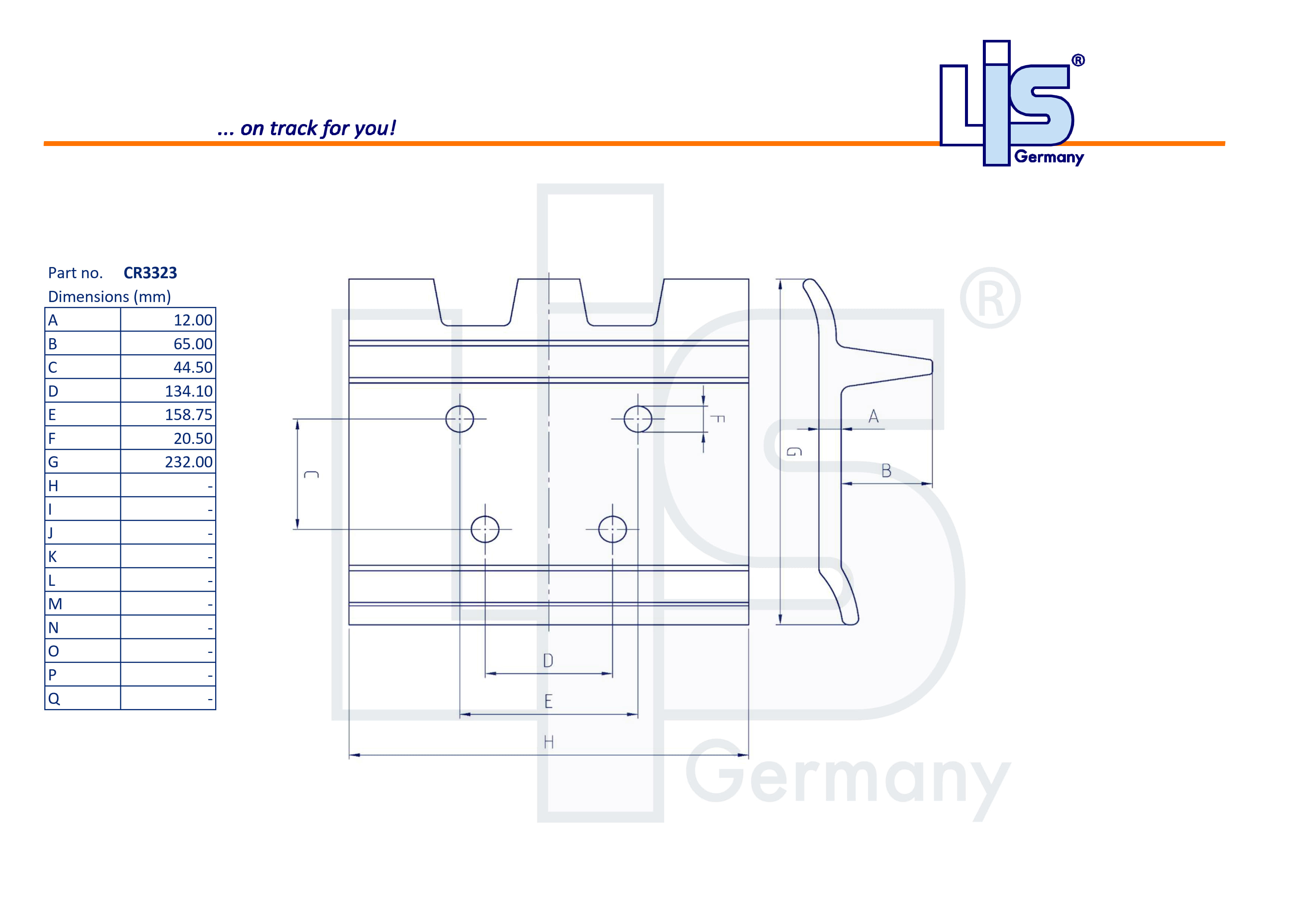 Master Single Grouser Shoe 915/12mm