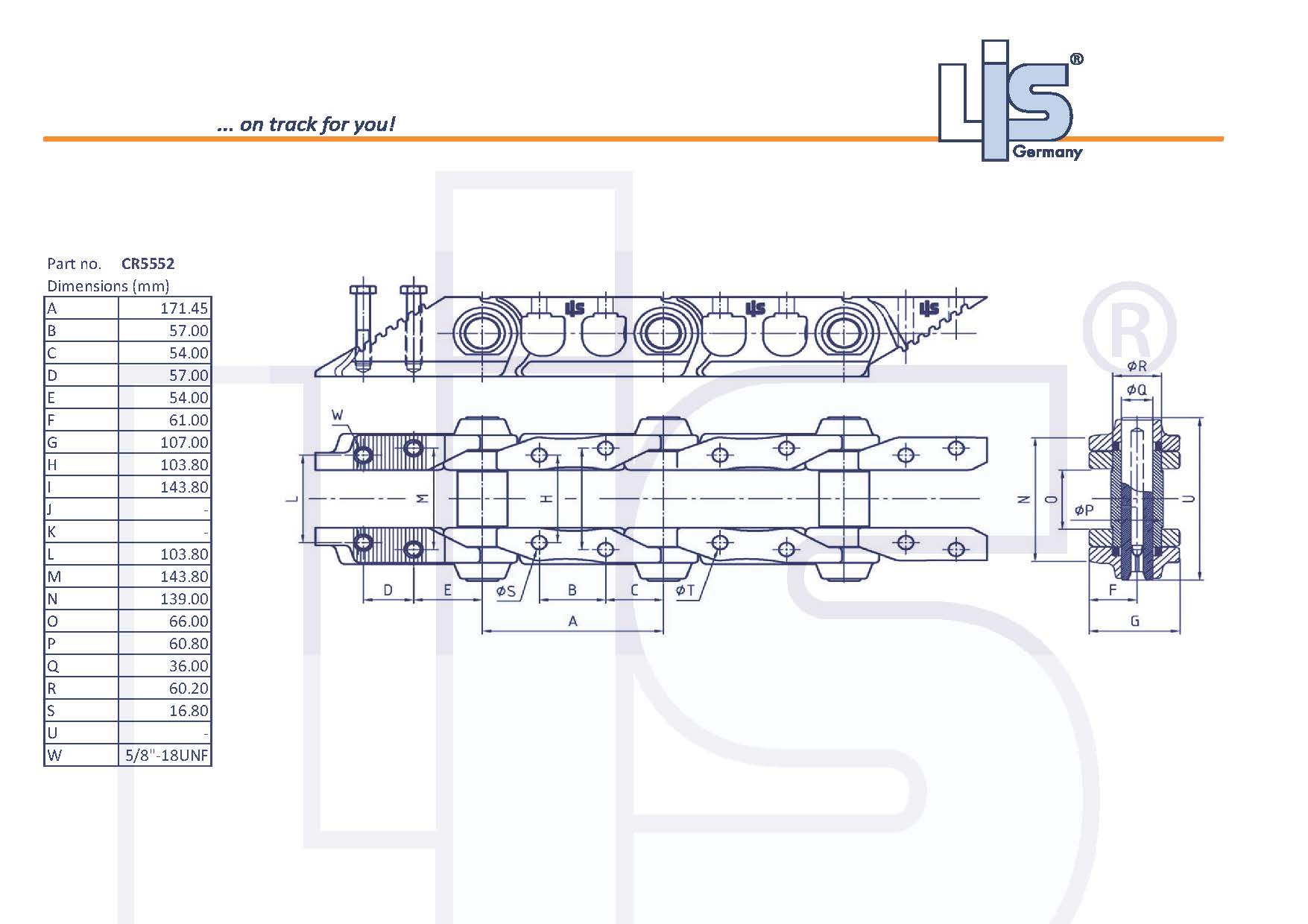 LINK ASSY 37 L LUBRICATED